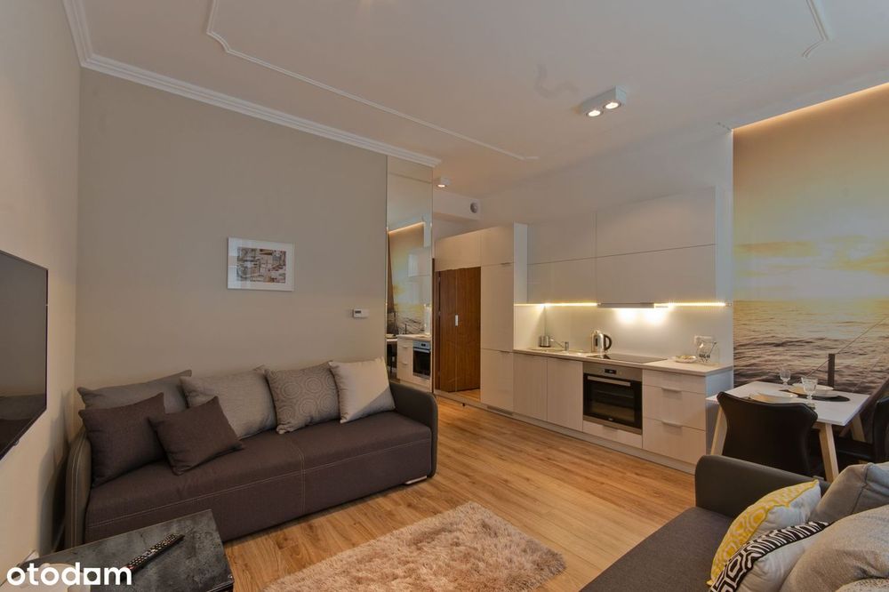 Przestronne mieszkanie 35 m² w kamienicy Sopot ul. Helska 7
