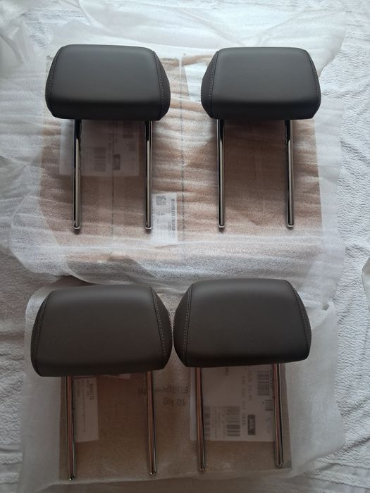 Zagłówki - NOWE - BMW X3 - G45 - BRĄZ - espresso - skóra- od 2024-