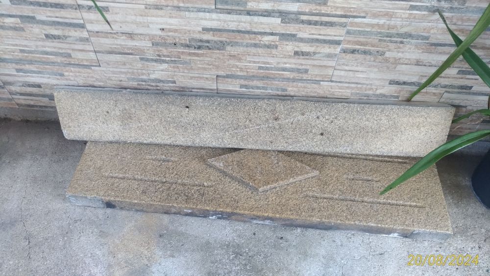 Pedras de granito de fogão