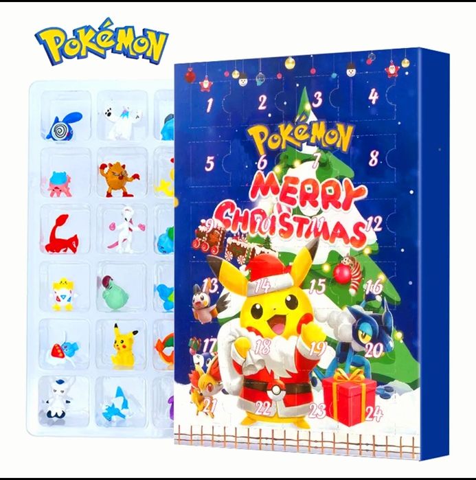 24 Pokémon Advent Calendar (toy figures, not chocolates)64738556753153121