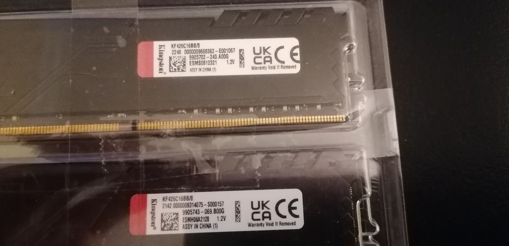Kingston DDR4 2x8GB 2666MHZ