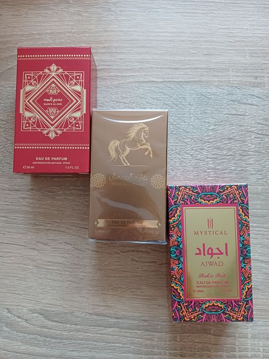 Zestaw 3 wody perfumowane po 35ml