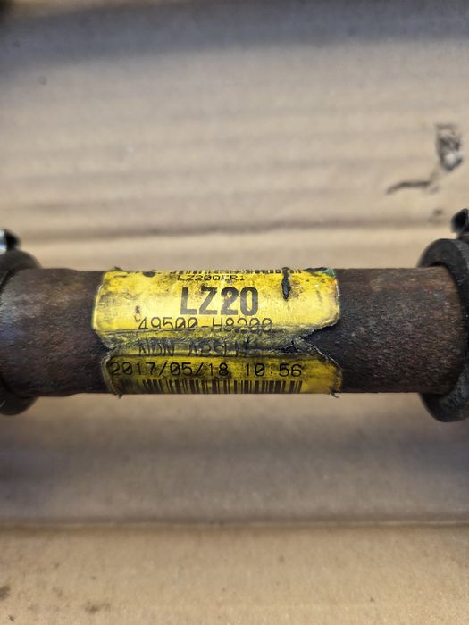 Półosie KIA RIO IV (YB) 1.0 T-GDI 120KM 49500H8200/49501H8200 KOMPLET