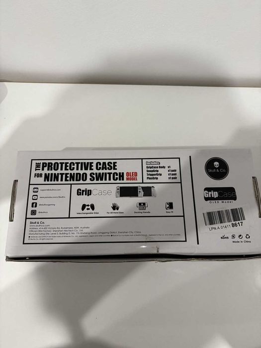 Skull & Co Grip Case: NINTENDO SWITCH OLED (niepełny zestaw, sprawdź opis)