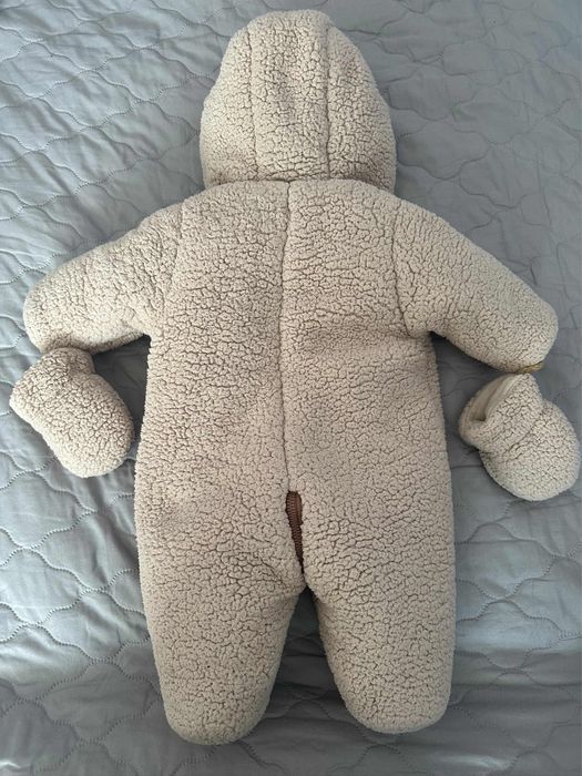 Дитячий теплий комбінезон 0-3 місяці