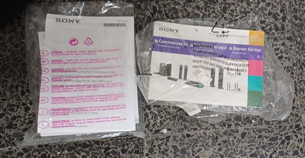 Sony Sistema de Som
