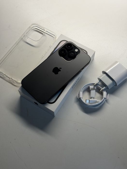 iPhone 14 Pro 128gb czarny bateria 100% komplet