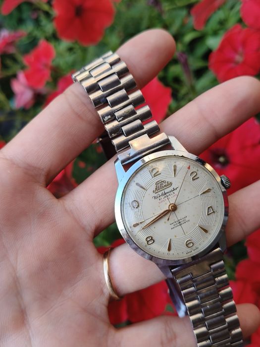 Zegarek męski Atlantic Worldmaster super de luxe 21 kamieni