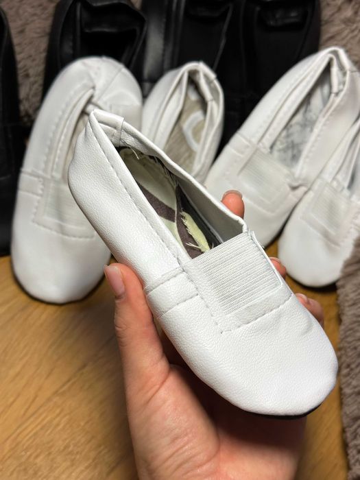 Детские чешки для занятий танцами, гимнастикой и хореографией, балетки