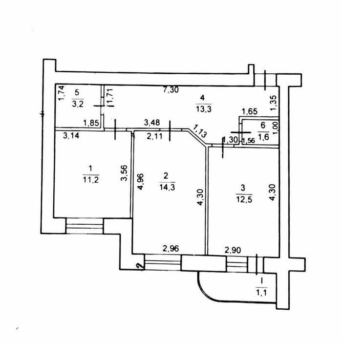 2 кімнатна квартира, новобудова, будинок зданий