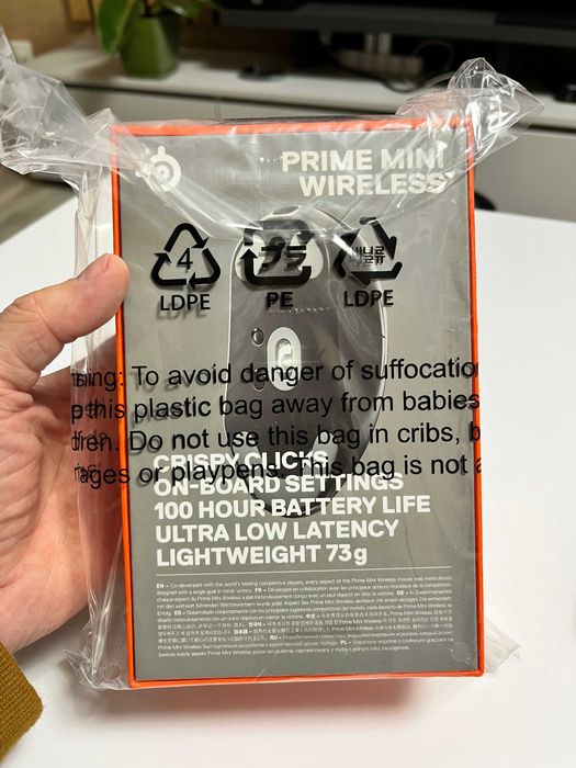 SteelSeries Prime Mini Wireless Mouse