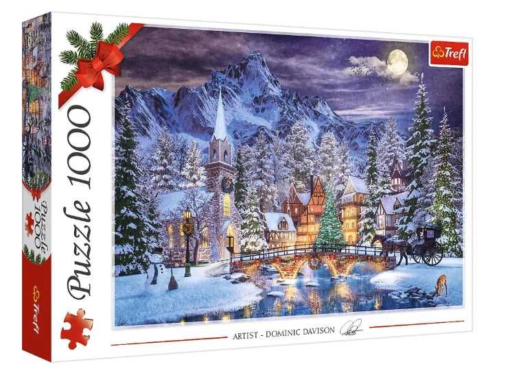 TREFL 10629 PUZZLE 1000 elementów ŚWIĄTECZNA atmosfera