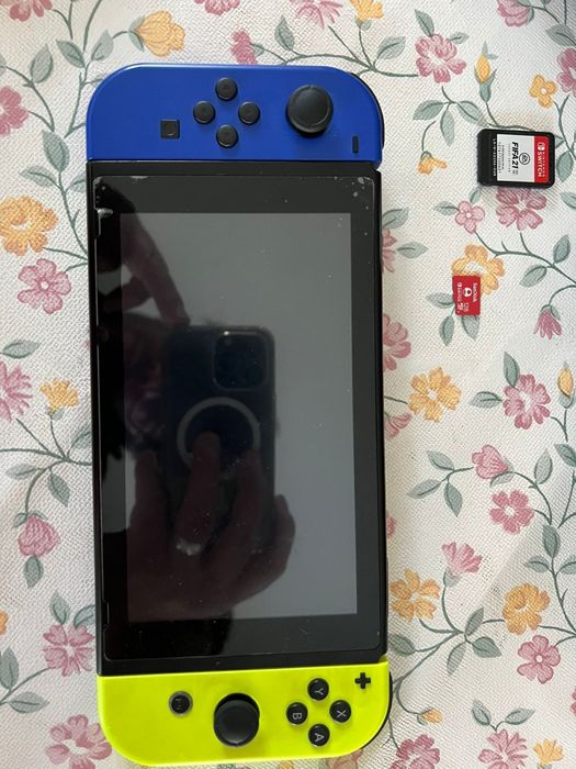 Nintendo switch mais cartao memoria 128gb