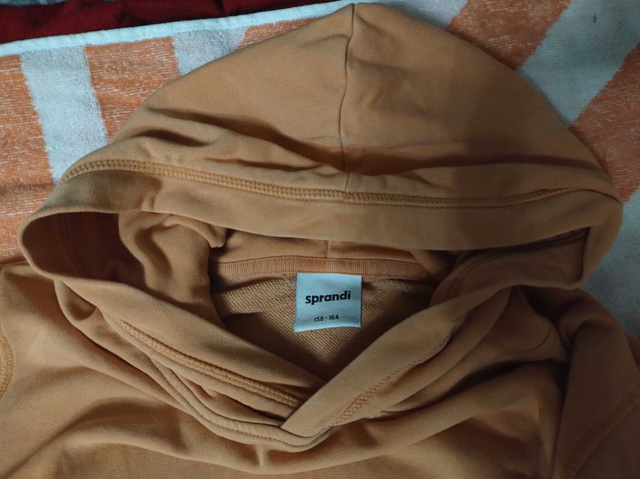 bluza Sprandi, z kapturem, bawełna