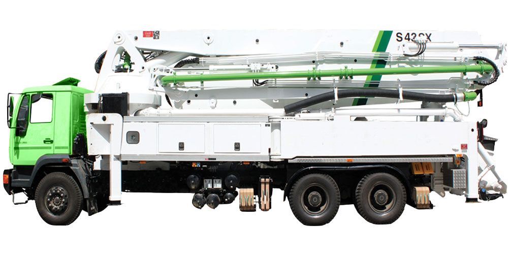 Аренда автобетононасоса 16,24,32,37,42,48 метров. Бетононасос стац-ый