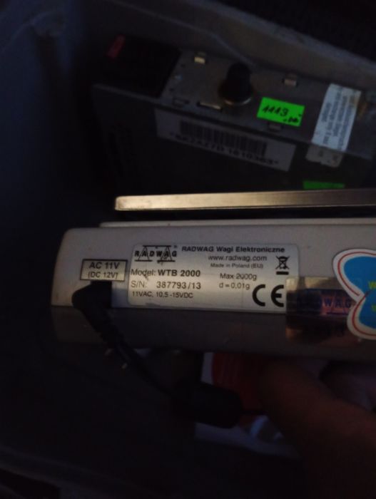 Waga elektroniczna precyzyjna RADWAG WTB2000