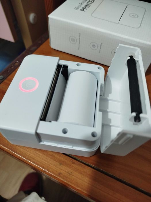Impressora Térmica Portátil a Bateria Não precisa tinteiro- Fotografia
