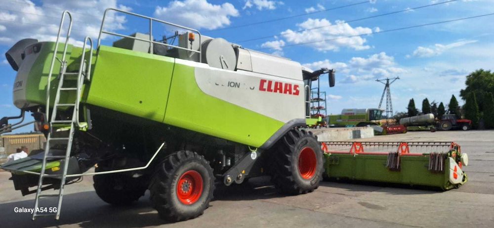 Kombajn zbożowy Claas Lexion 570 (2004) Po przeglądzie