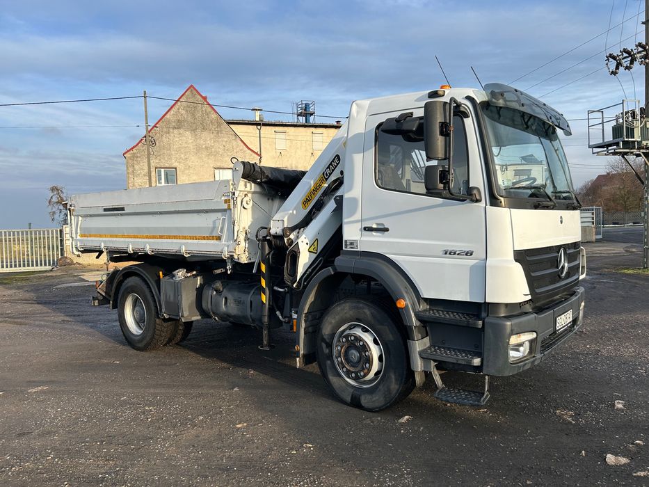 Mercedes Benz Axor 1828 Wywrotka HDS Palfinger