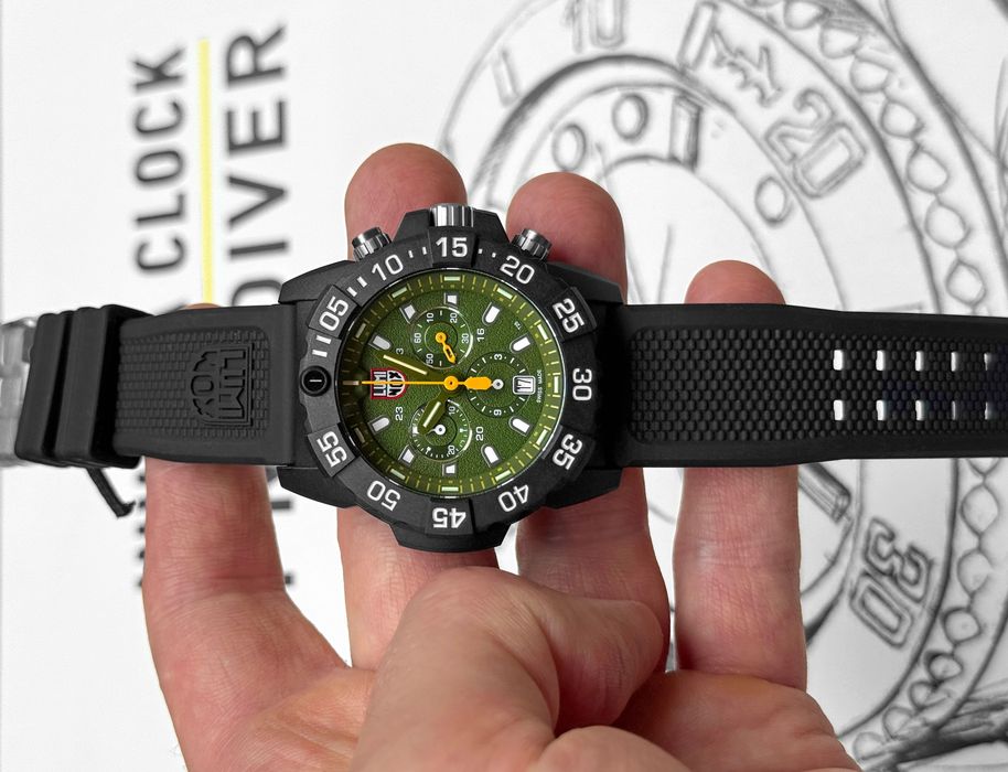 Годинник LUMINOX XS.3597 Navy SEAL 3580 Series 45 mm. 200 MT. чоловічий тактичний армійський для військових