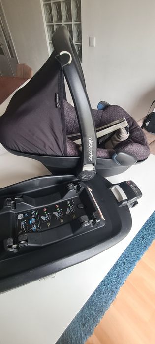 Quinny mood + ovo c/isofix bebeconfort + alcoda quinny + cadeira