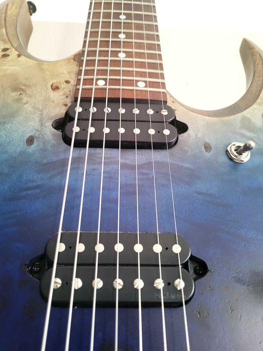 Guitarra Ibanez 7 cordas RGD7521PB-DSF (COMO NOVA)