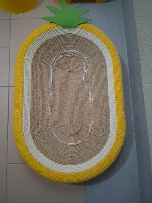 Arranhador Gato Abacaxi Summer + Comedouro e Bebedouro