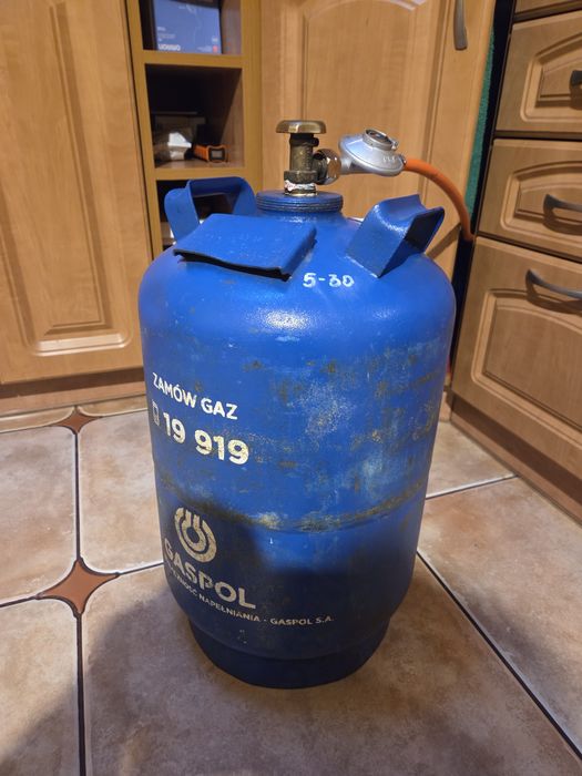 Butla gazowa bez kołnierza