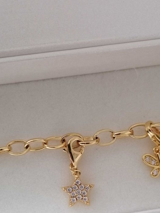 Bransoletka Apart pozłacana