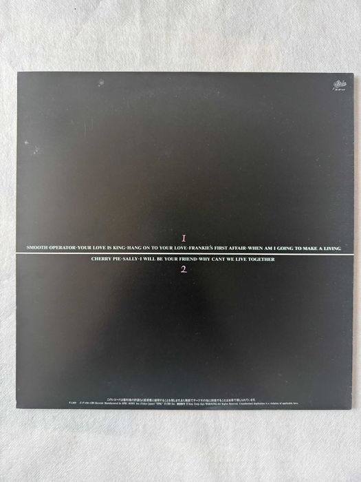 Sade – Diamond Life | 28‑3P‑545 (Japan, record NM)