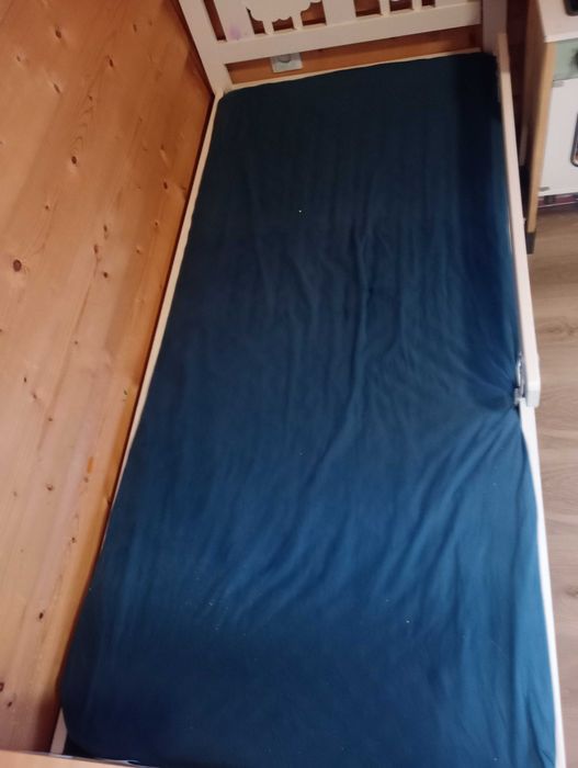 Łóżko dziecięce białe uniwersalne IKEA