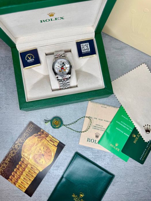 Rolex Datejust Mickey Mouse edition. Женские/детские Ролекс