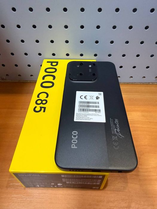 Xiaomi Poco C85 8/256GB Black (with charger) (Global Version)