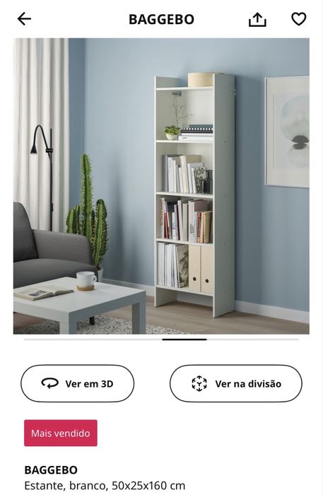 Estante Baggebo Ikea