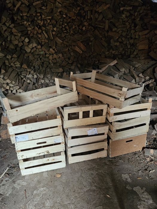 Drewniane skrzynki po warzywach  owocach 60*40