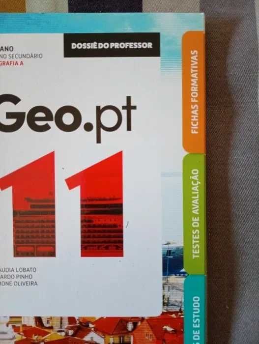 Geo.pt 11 - Geografia A - 11.º Ano Dossier do professor com testes, fichas, soluções, jogos*