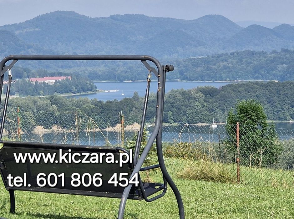 Pokoje z widokiem na J.Solińskie/ Polańczyk/Bieszczady