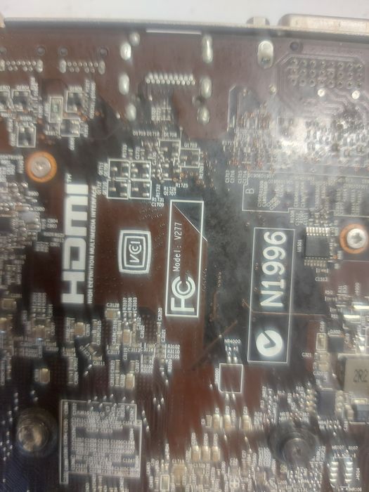 Відеокарта MSI Twin Frozer III. Не робоча.