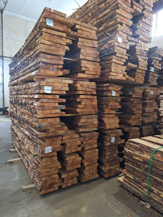 Deska sosnowa sucha nieobrzynana grubość 27, 32, 50