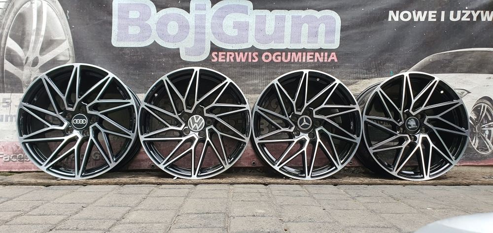 18 5x112 Audi Vw Seat Skoda Merc bmw NOWE Okazja Wyprzedaż