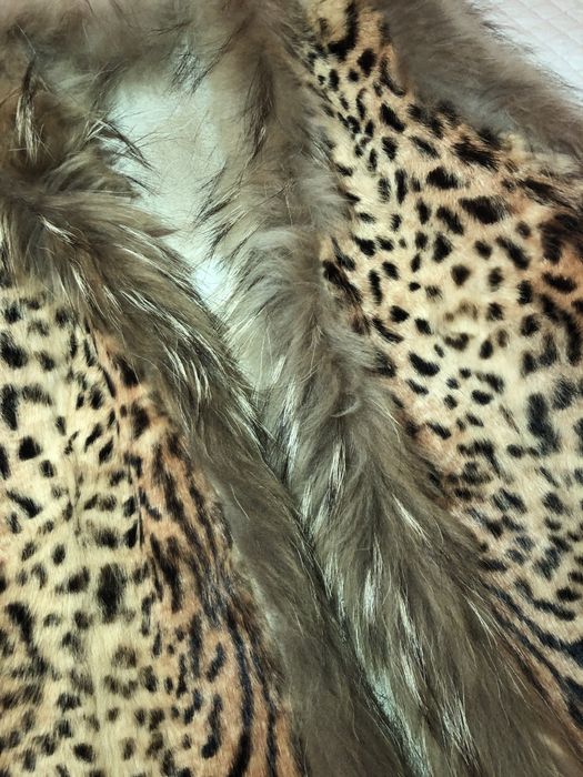 Colete/gilet em pele verdadeira tmn 38