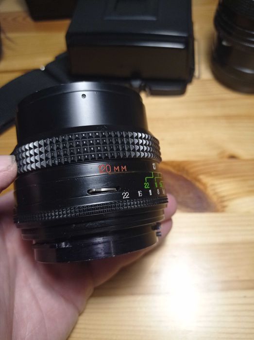 Об'єктив МС Вега-28 Б F2.8 120мм (Київ Киеа 88см 60, Pentaxon Six Ttl)