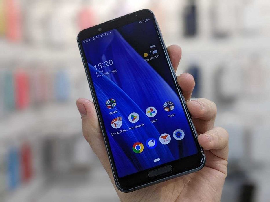 Телефон Sharp Aquos Sense 3 SHV45 6/64gb Grey