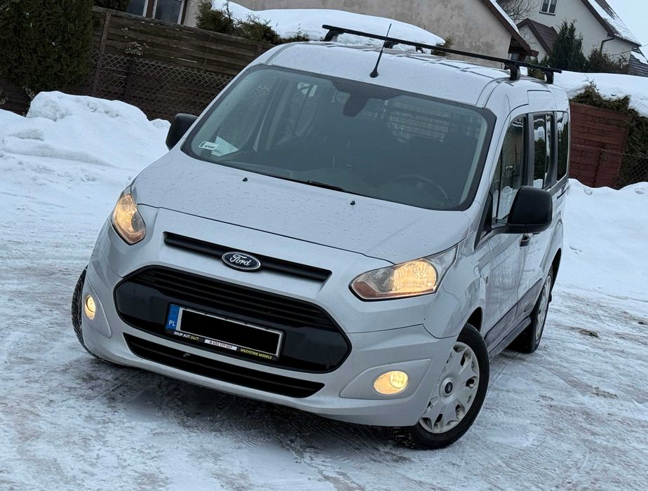 Ford TRANSIT CONNECT_2015r._1.6 TDCI_6 Biegów_5 Osób_Salon PL_Zadbany!