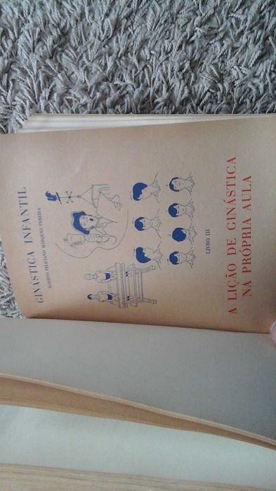 10 Manuais de Ginástica 1945/1956 Alberto Feliciano Marques Pereira