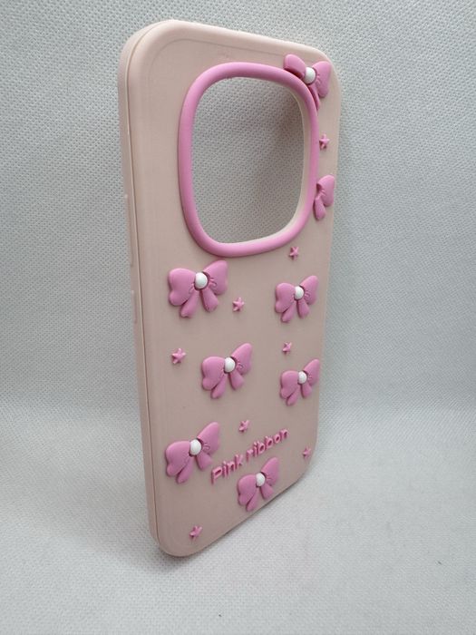 Резиновый 3Д чехол для Xiaomi Redmi Note 14 Pro 4G Pro Plus 5G Poco X7