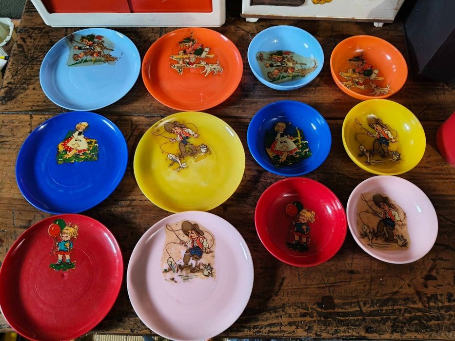 Lote de brinquedos antigos