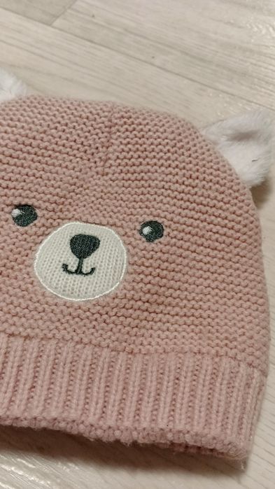 Комплект дитячий на флісі шапка та шарф 2-3 роки