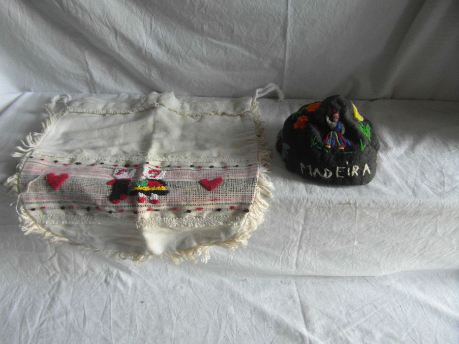 Boina suspensórios, saco pão boina Madeira