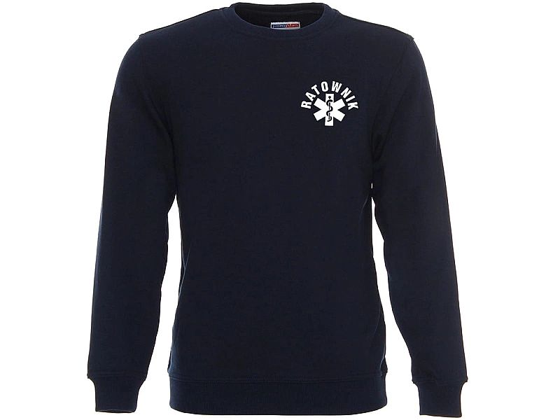 Bluza ratownicza FUNKCYJNA męska granatowa (XL)